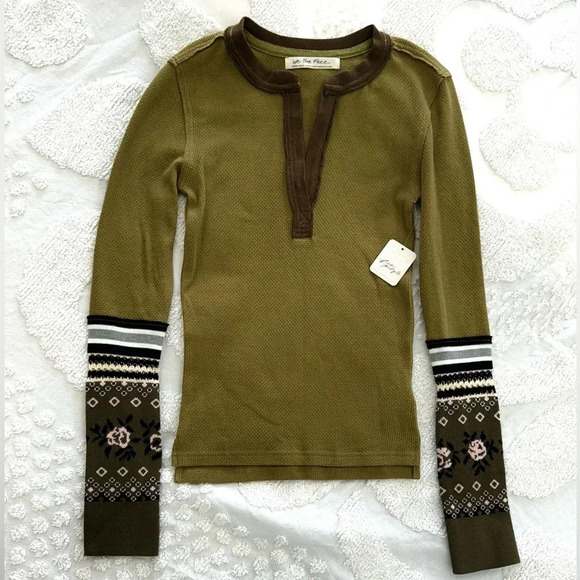 Free People Mikah Thermal Top - Picture 4 of 6